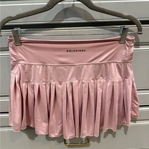 Goldhinge Women's Pink Mini Skirt